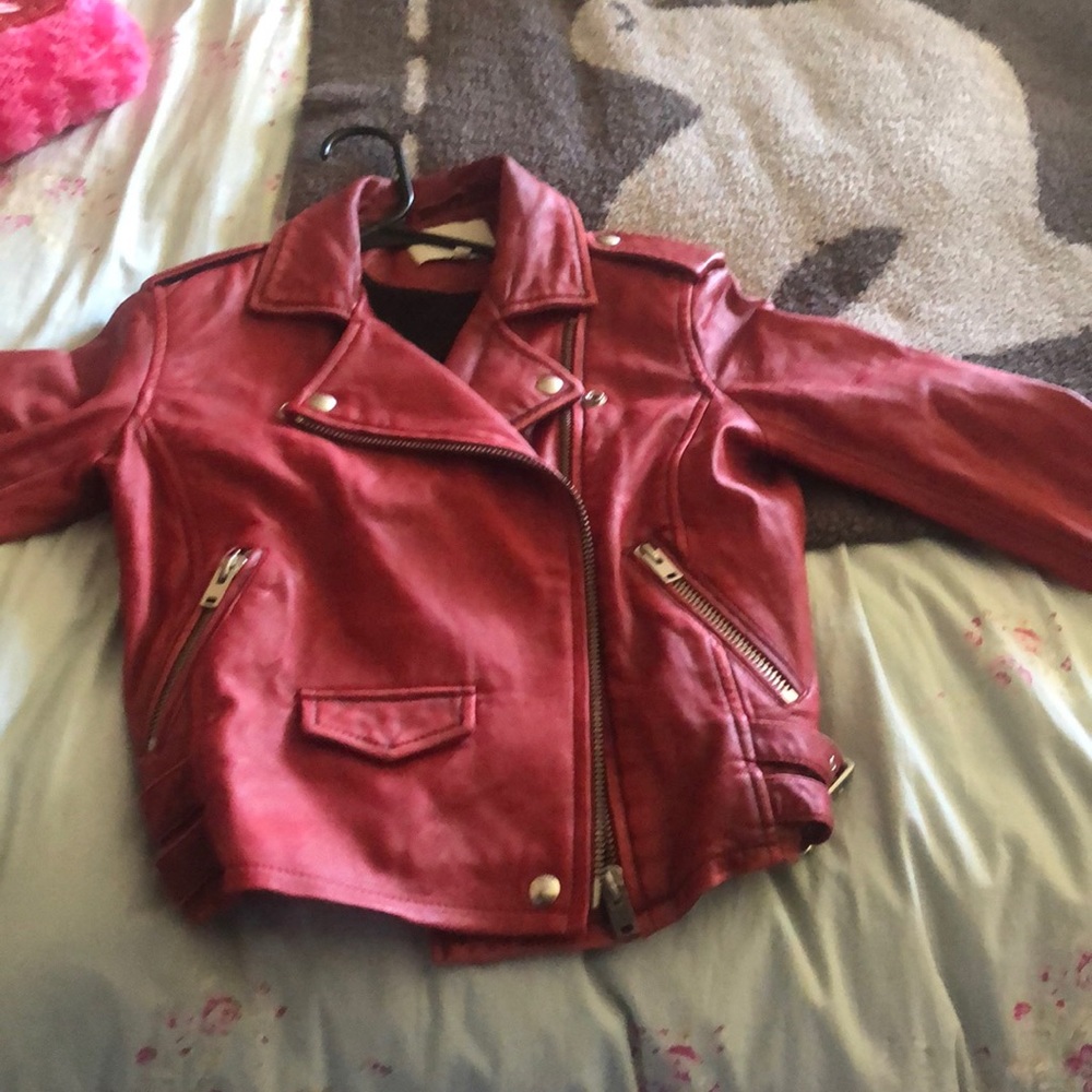 IRO 💯 lambskin moto jacket - Picture 3 of 8